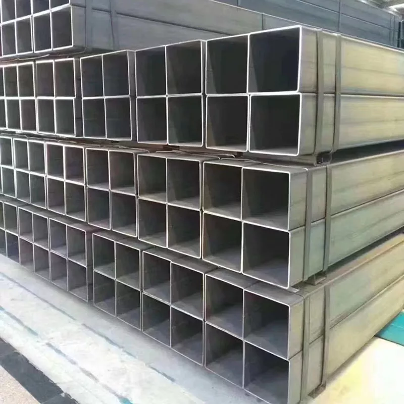 Tubo Retangular Preto