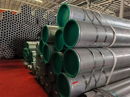 Tubo de aço sem costura preto de parede fina